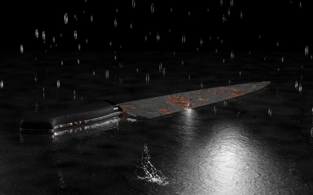 нож убийство