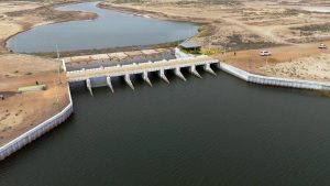Кокаральская плотина в Кызылординской области