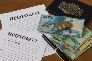 Алматинца оштрафовали за ложное сообщение о проекте новой Конституции Штрафы