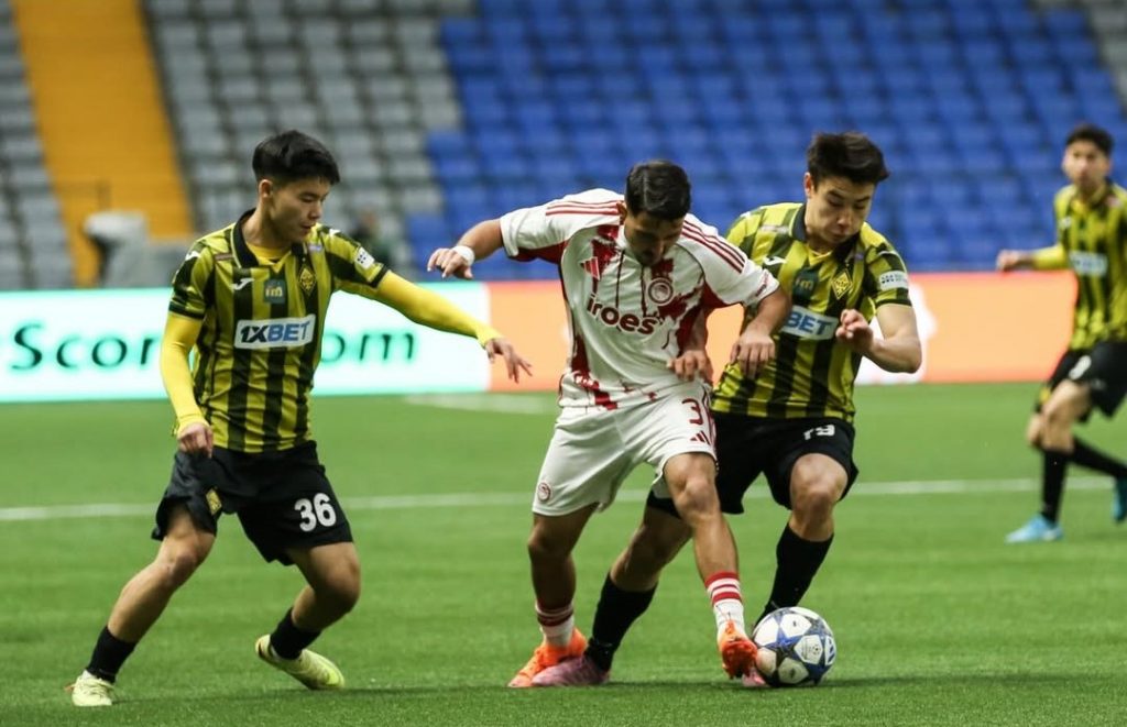 “Кайрат” обыграл “Олимпиакос” в Астане Кайрат