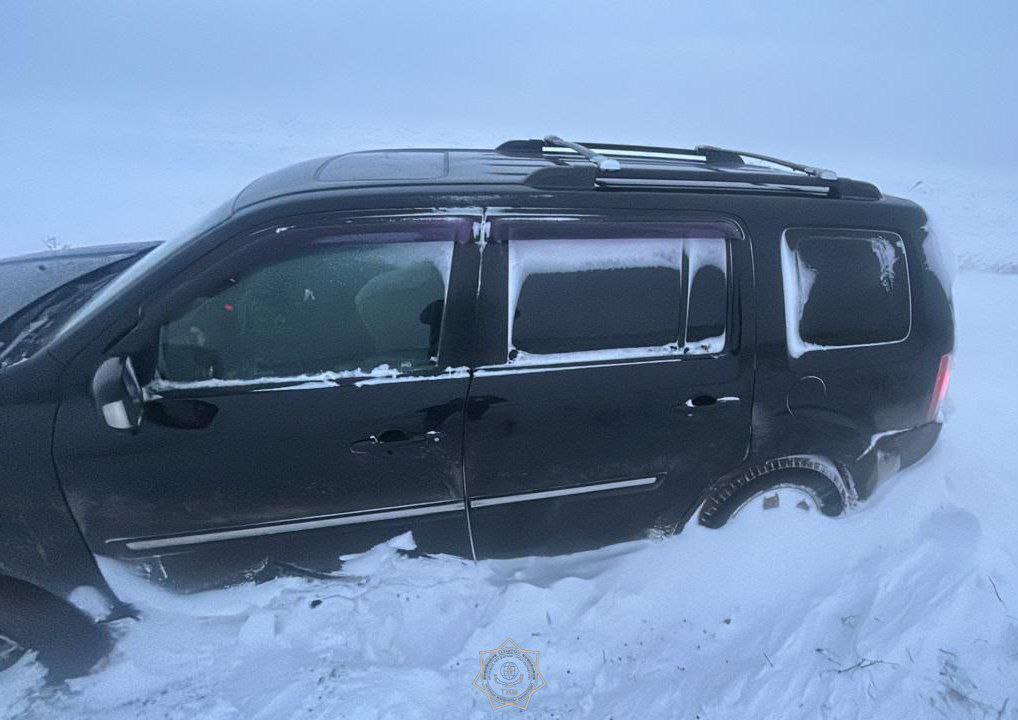 Шесть человек спасли из снежного плена в Акмолинской области