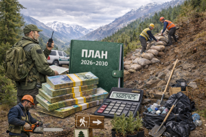 Горы Медеу Роща