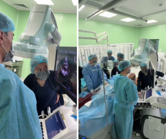 Казахстанка перенесла операцию на сердце в полном сознании