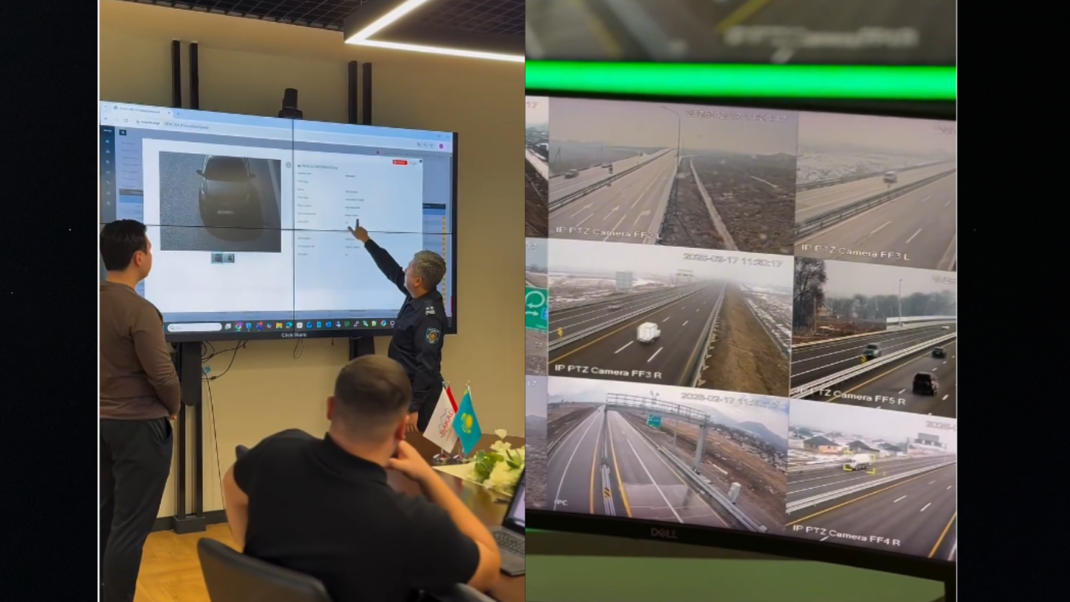 В Алматинской области внедряют камеры контроля средней скорости движения