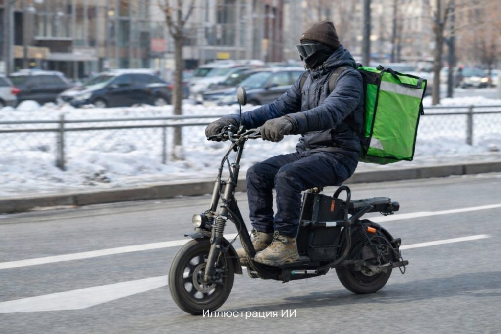 Курьеры в Алматы пересели на электровелосипеды: можно ли им ездить по тротуарам электровелосипед