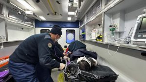 Туристка из Китая получила травму головы на леднике Богдановича