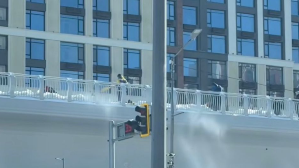 В CTS объяснили, почему рельсы LRT в Астане чистят вручную