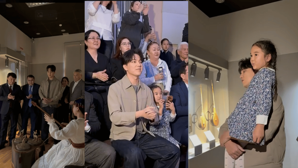 В Алматы открыли выставку в честь Димаша Кудайбергена