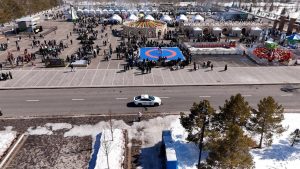 Заезд беспилотного автомобиля показали в Астане