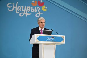С праздником Наурыз поздравил казахстанцев Касым-Жомарт Токаев