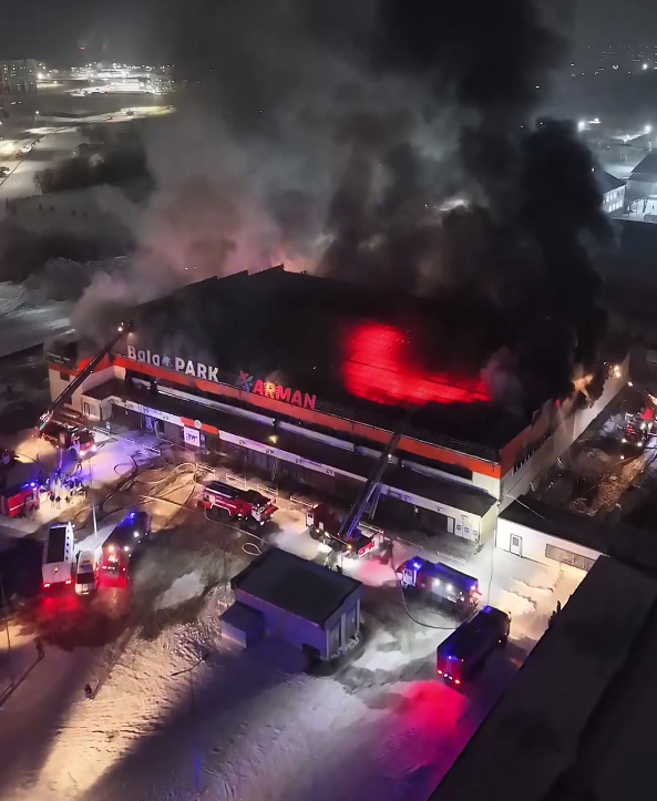 Число обратившихся за медпомощью после пожара в Семее выросло до 11