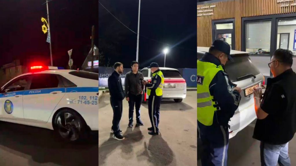 В Алматы за два дня выявили свыше четырёх тысяч нарушений ПДД