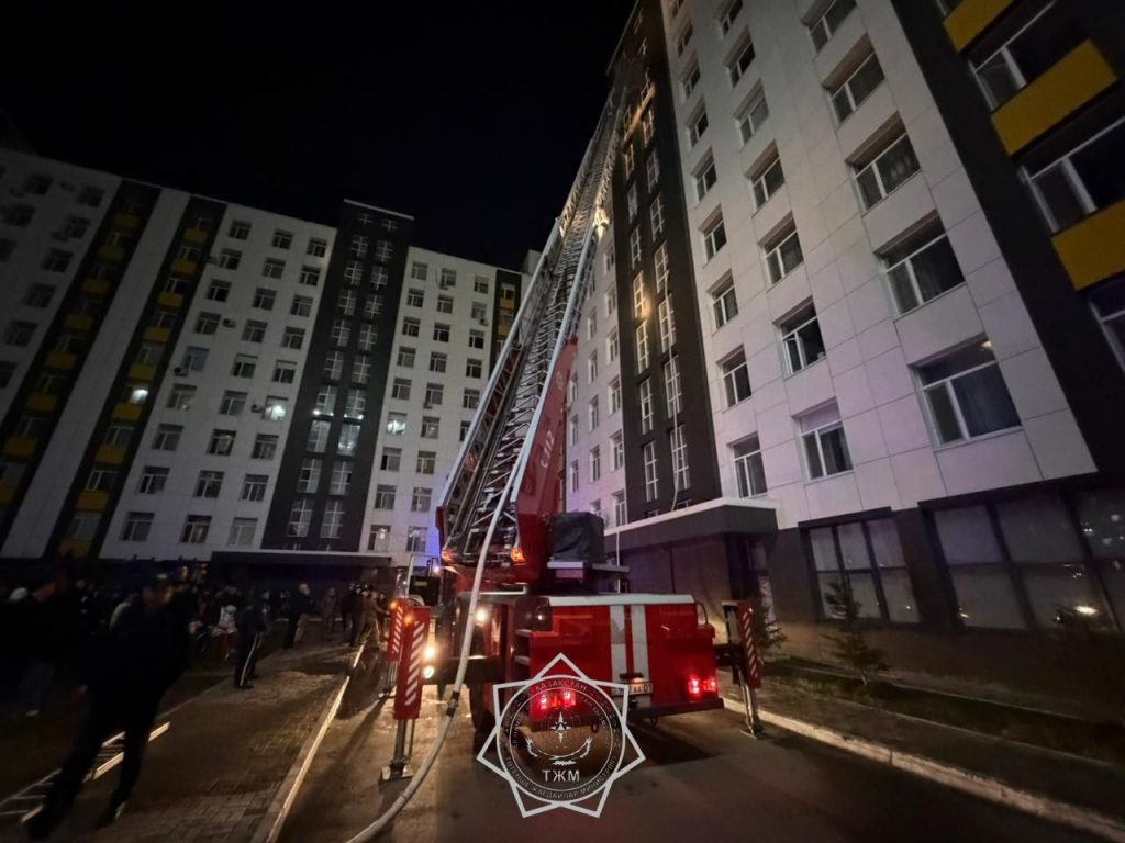 В очередном столичном ЖК произошел пожар