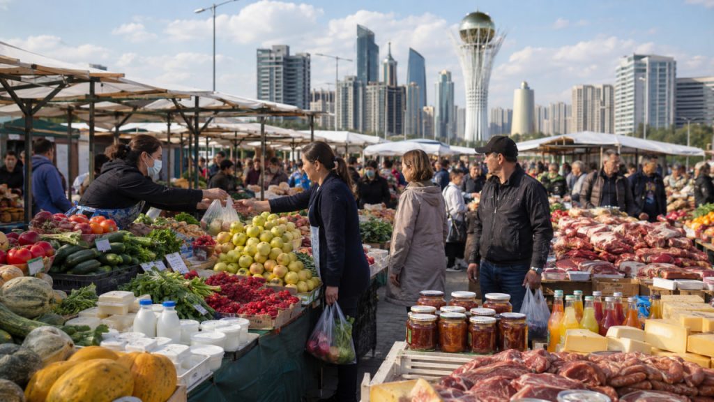 Где купить продукты по выгодным ценам в Астане 15-16 августа