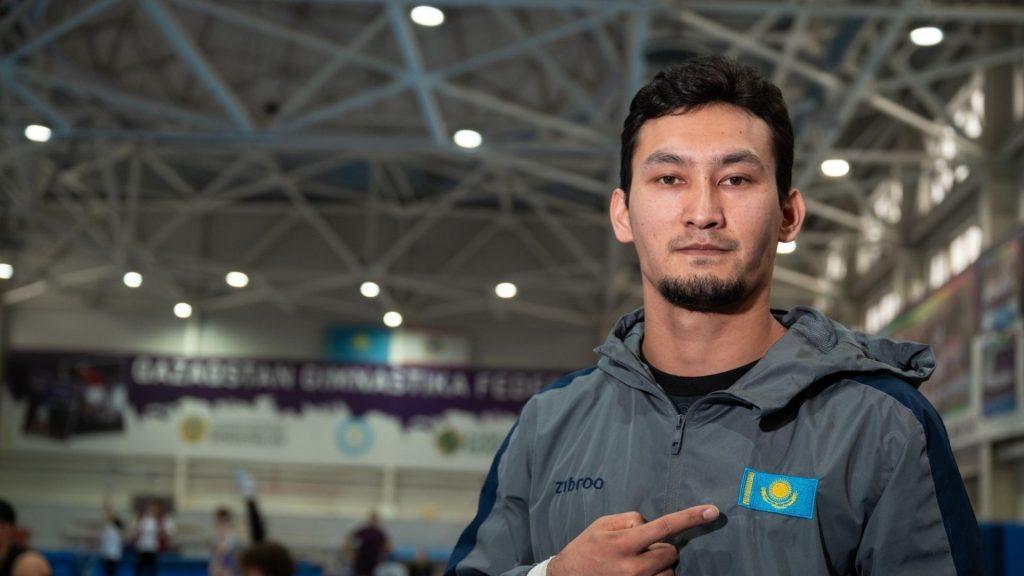 Ильяс Азизов стал чемпионом Казахстана по спортивной гимнастике