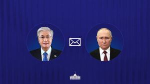 Касым-Жомарт Токаев поздравил Владимира Путина с успешными выборами